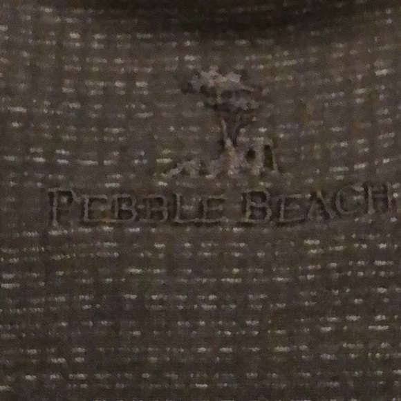 Pebble Beach golf shirt XL 2022 Palace golf classic iHeart Media patch, NWT - Picture 7 of 8